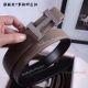 Top Grade Copy Hermes H black leather Belt & Textured Steel Buckle Mens Gift (2)_th.jpg